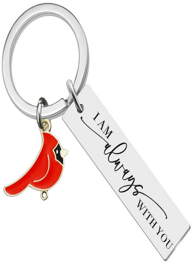 igvean Cardinal Keychain Bereavement Gifts Sympathy Gift Memorial Gifts Loss of Mother Father Lover Friend Remembrance Grief Gift for Condolence Funeral Baskets Cardinal Bird Themed Keyring - Image 1